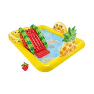 Inflatable Fruit Kids Pool with Slide – Wet Set Collection