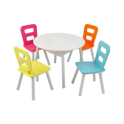 Kidkraft Round Storage Table and Chair Set