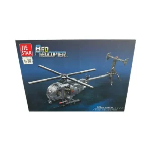 MEOA Military Building Blocks Sets 523pcs US Armed Bird Helicopter Stem Building
