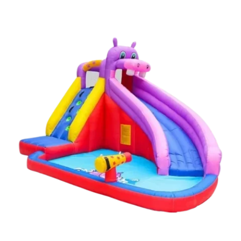 Inflatable Pool Castle, Children's Toy Slide, Inflatable Bouncy Castle, Outdoor Play Equipment Home Small Trampoline, Children's Playground