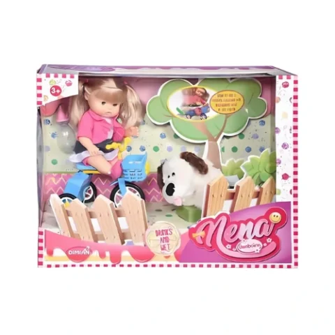 neno doll on her bike
