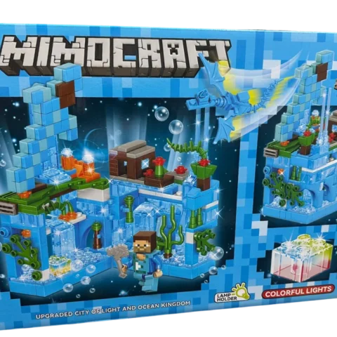 Minecraft Lego Building Blocks with LED