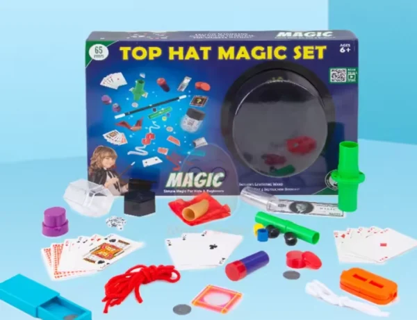 Children's Magic Box Magic Hat Novelty Magic Props Magic Tricks Birthday Magician Boy Girl Magic Box for Children from 6+ Years and Beginners - Image 2