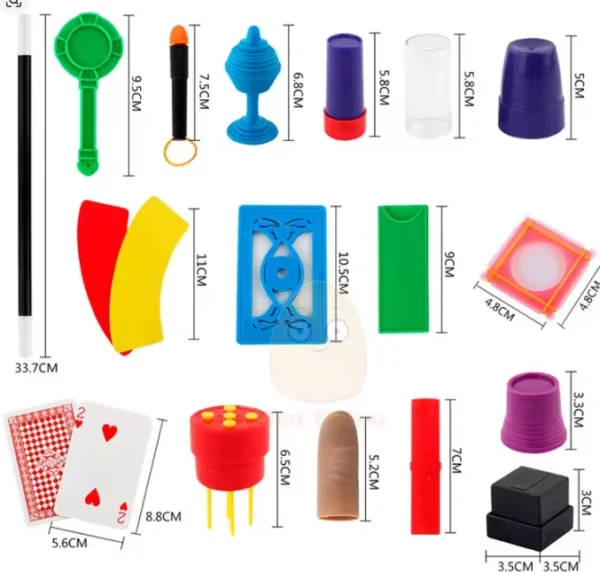Children's Magic Box Magic Hat Novelty Magic Props Magic Tricks Birthday Magician Boy Girl Magic Box for Children from 6+ Years and Beginners - Image 3