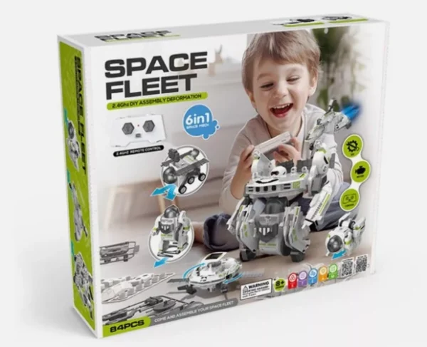 ⁦لعبة Space Fleet  6*1 – روبوت وتجميع وتحكم عن بعد⁩ - الصورة ⁦2⁩