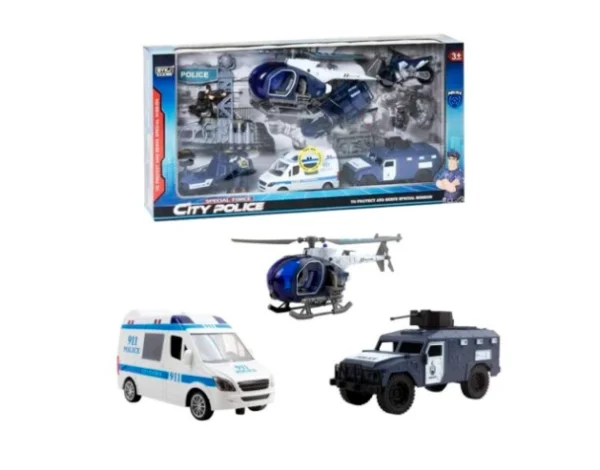 Special Force City Police Vehicles with Equipments - Image 2