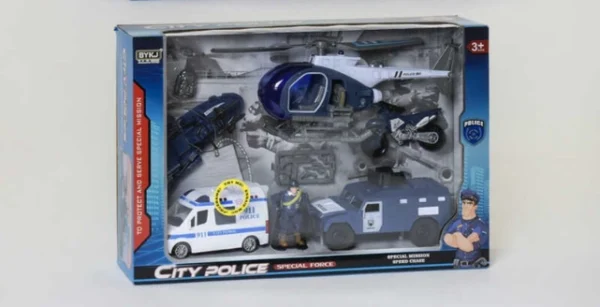 Special Force City Police Vehicles with Equipments - Image 3