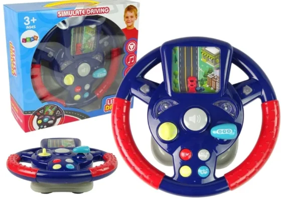 Baby steering wheel driving simulator sound and light effects - Image 2