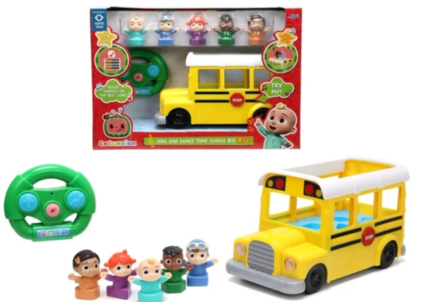 CoComelon Fun Bricks School Bus Set - Image 3