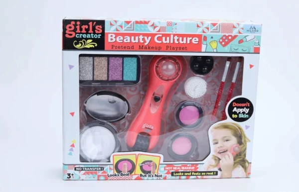 ⁦طقم تجميل للبنات الصغيرة – جمال ثقافي ومرح! 💄✨⁩ - الصورة ⁦2⁩