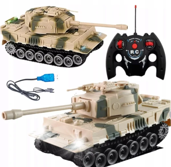 American Army Battle Tank, Remote Control Tank for Kids - Image 2
