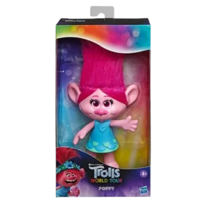 دمية Trolls World Tour – Poppy الأصلية من Hasbro