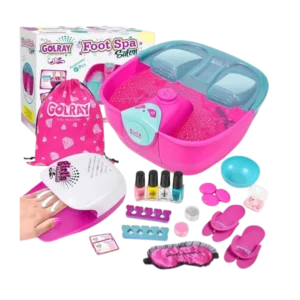 صالون سبا تجميلي متكامل للبنات – GOLRAY Foot Spa Set