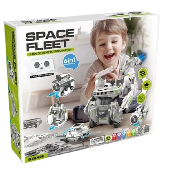 لعبة Space Fleet  6*1 – روبوت وتجميع وتحكم عن بعد