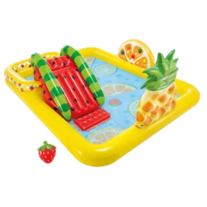 Inflatable Fruit Kids Pool with Slide – Wet Set Collection