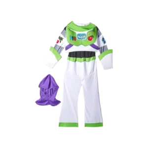 زي تنكري Buzz Lightyear للأطفال – بدلة فضاء Toy Story