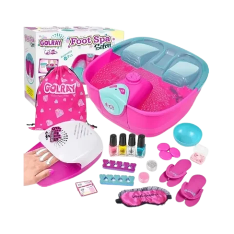 A complete beauty spa salon for girls – GOLRAY Foot Spa Set