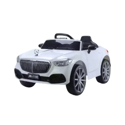 2022 Fashion Design Kids Electric Car LED Lights Music Battery Operated Ride-on Cars MP3 USB Electric Car (white)