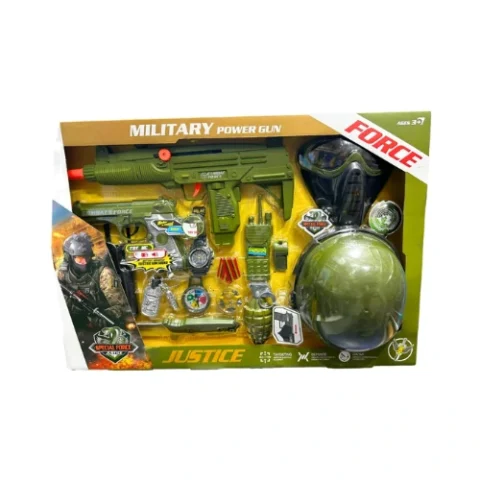 Send Military Power Gun Set For Kids