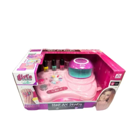 Girls Creator Nail Set – With Nail Polish Dryer Device