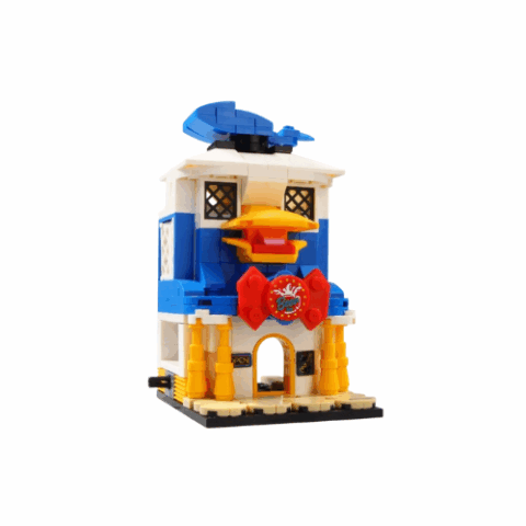 لعبة تركيب بيت البط الأزرق 🦆🏠