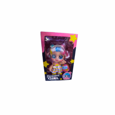 دمية Dessert Girl الملونة والجذابة 🍭🎀