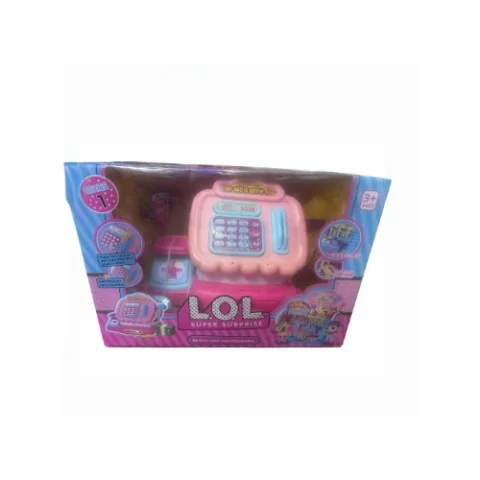 طقم لعبة كاشير LOL – لعبة ممتعة للبنات الصغيرات 🛍️🎀