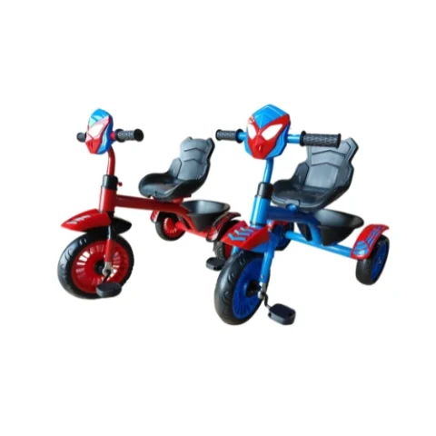 دراجة ثلاثية عجلات سبايدرمان – مغامرة وأمان للصغار من 2 إلى 5 سنوات 🕷️🚲