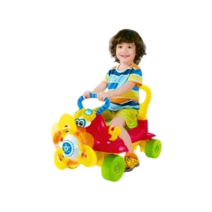 مشاية VTech 3 في 1 للأطفال – تشتغل ككرسي، ومشاية، ولعبة ركوب، تساعد الطفل يتعلم المشي بطريقة ممتعة وآمنة، ومناسبة من عمر صغير