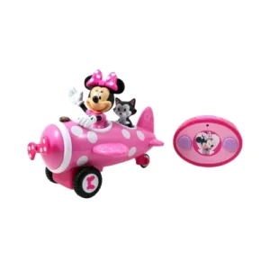 لعبة طيارة ريموت كنترول بشخصية ميني ماوس من Jada Toys – ممتعة وآمنة للأطفال، مثالية لعشاق ديزني واللعب التخيلي