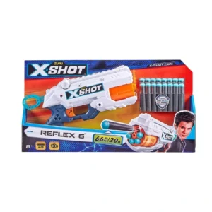 مسدس XSHOT Reflex 6 – لعبة إطلاق نار آمنة وممتعة 🎯🔫