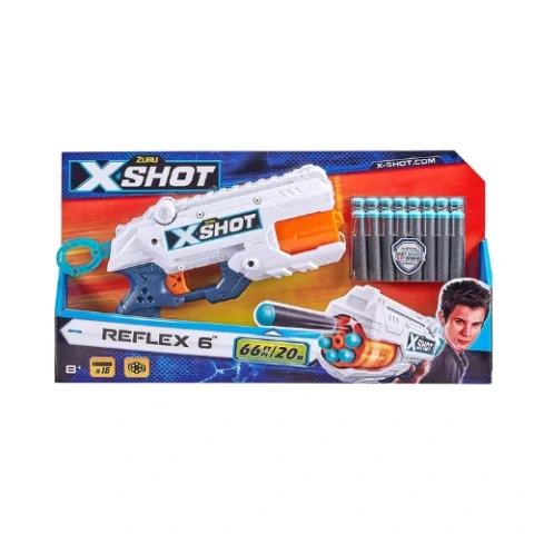 مسدس XSHOT Reflex 6 – لعبة إطلاق نار آمنة وممتعة 🎯🔫