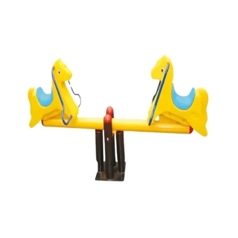 Outdoor Double Seats Spring Seesaw