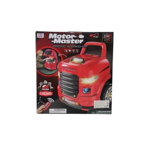 لعبة Motor Master – ورشة محرك وشاحنة بتحكم عن بعد 🚛🔧