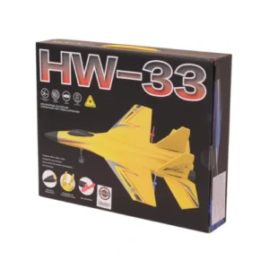 HW-33 Model Airplane – Lightweight and Fun Flight Simulator for Kids ✈️🟡