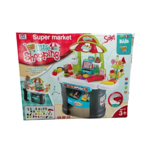 Kids Supermarket Table – Interactive Shopping Playset