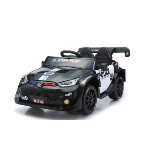 Kids Electric Police Car – Sporty and Stylish Black Design 🚓⚡