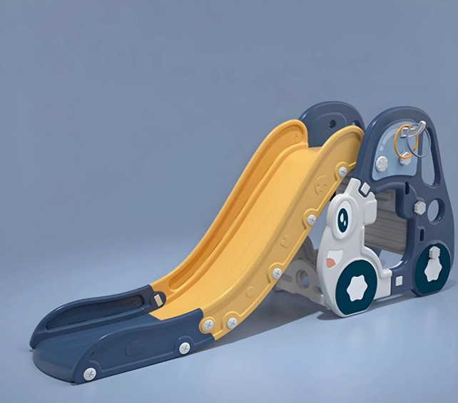 BoPeep 3-in-1 Kids Slide Indoor Playset - blackblue - Image 2
