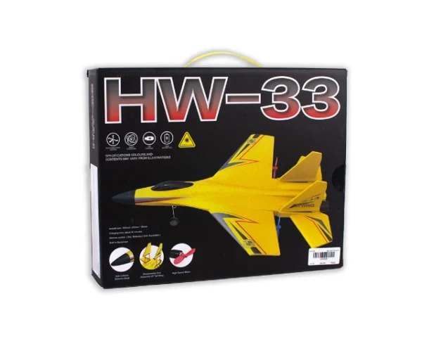 HW-33 Model Airplane – Lightweight and Fun Flight Simulator for Kids ✈️🟡 - Image 2
