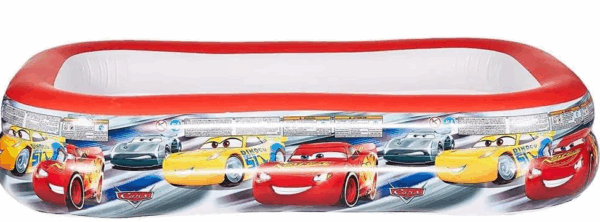 ⁦مسبح نفخ للأطفال – تصميم سيارات كرتوني ممتع 💦🏎️⁩ - الصورة ⁦4⁩
