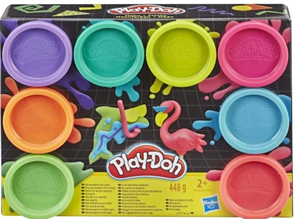 Play-Doh Colors Set - Dive into a colorful adventure with this fun 8-pack of vibrant Play-Doh 🎨🌈 - Image 2