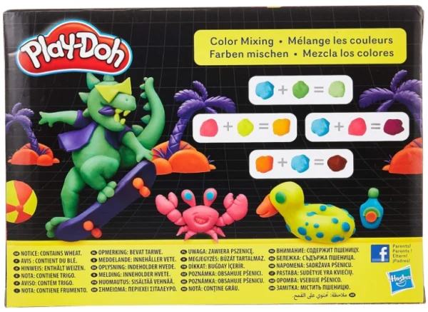 Play-Doh Colors Set - Dive into a colorful adventure with this fun 8-pack of vibrant Play-Doh 🎨🌈 - Image 4