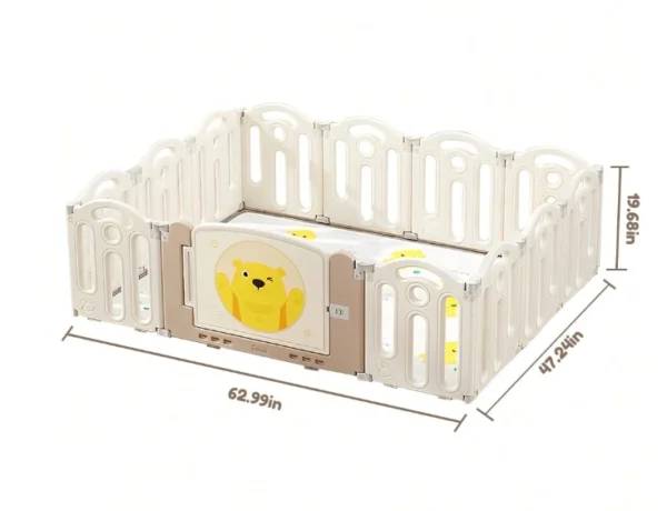 Safe and Organized Playpen with Ball Pit 🐥 - Image 3