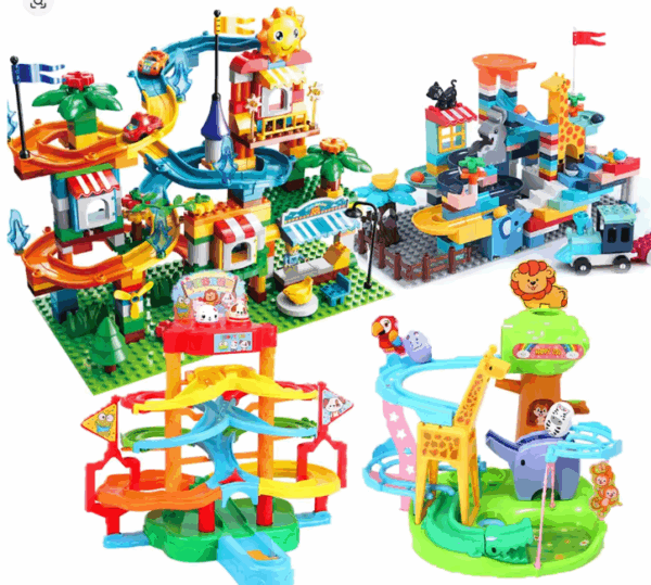 ⁦مدينة القطار التفاعلية 4×1 – Baby Train Paradise!⁩ - الصورة ⁦2⁩