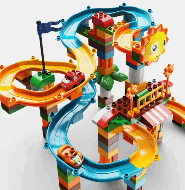 ⁦مدينة القطار التفاعلية 4×1 – Baby Train Paradise!⁩ - الصورة ⁦4⁩