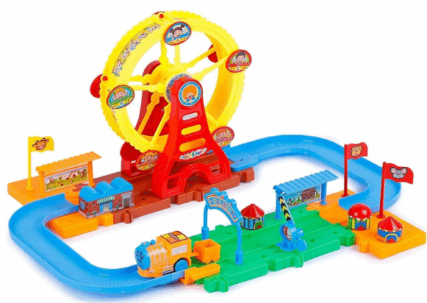 ⁦مدينة القطار التفاعلية 4×1 – Baby Train Paradise!⁩ - الصورة ⁦5⁩